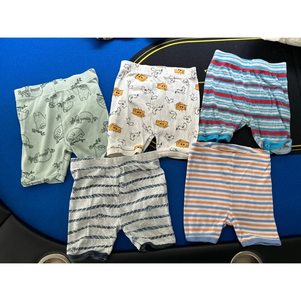 Lot of 14 Boys Size 5T Pajamas PJs Old Navy sleep shorts shirts pants